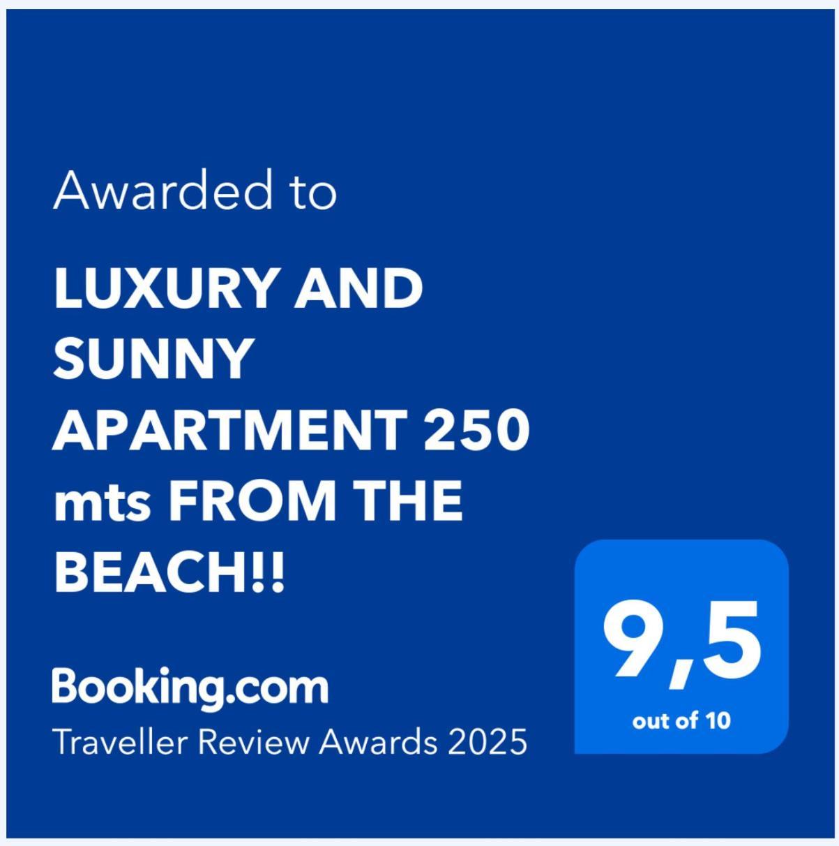 Luxury And Sunny Apartment 250 Mts From The Beach!! Peraía Екстериор снимка